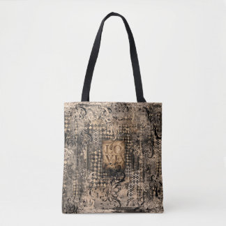 Tote Bag Amour vintage romantique gothique