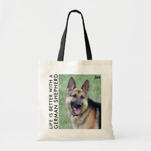 Tote Bag Amoureux de Berger Allemand Maman Chien Personnali