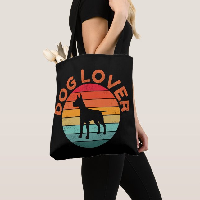 TOTE BAG AMOUREUX DE CHIEN (De près)