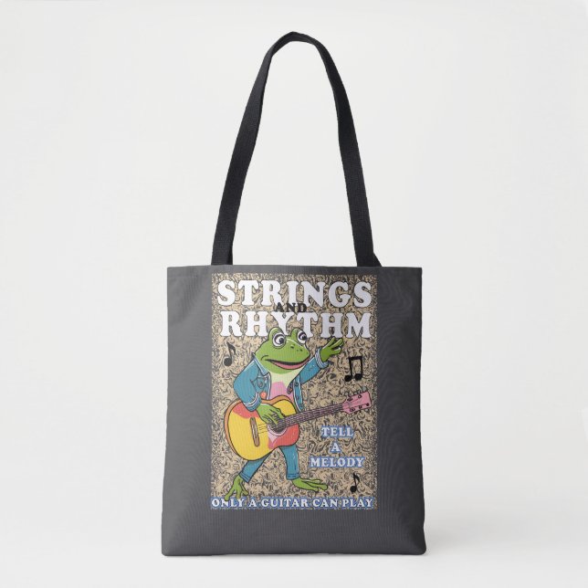 Tote Bag amoureux de musique (Devant)