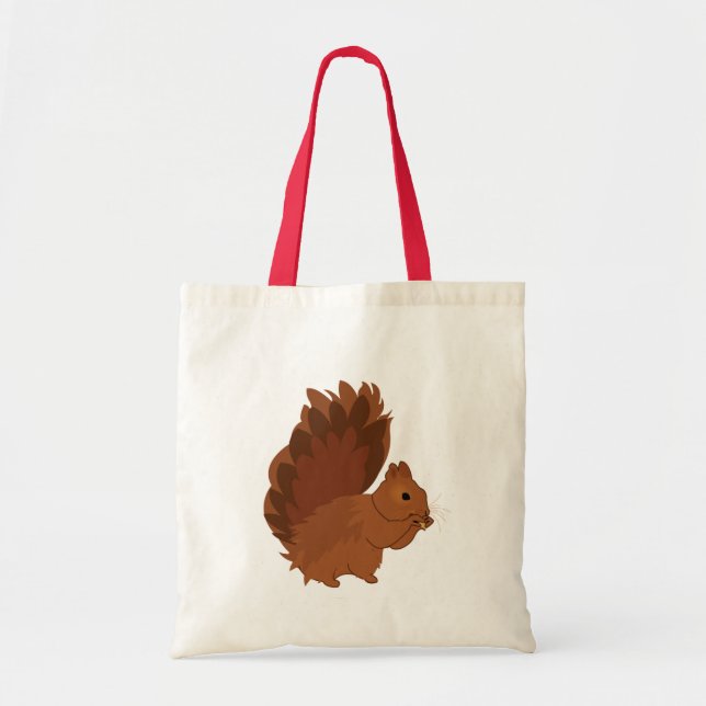 Tote Bag Amoureux des animaux de rongeur animal écureuil (Devant)
