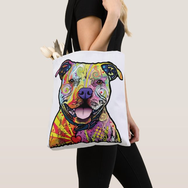 Tote Bag Amoureux des chiens (De près)
