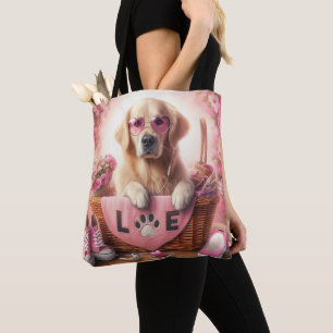 Tote Bag Amoureux des chiens Empreinte de patte personnalis