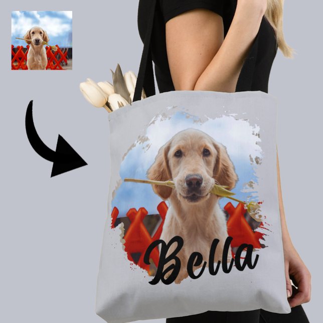 Tote Bag Amoureux des chiens unique simple et moderne (Créateur téléchargé)