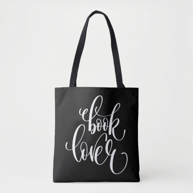 Tote Bag Amoureux des livres (Devant)