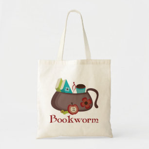Tote Bag Amoureux des livres de rat de bibliothèque