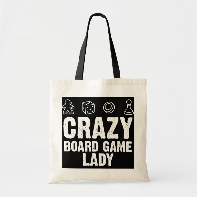 Tote Bag Amoureux Du Jeu De Planche Drôle Cadeau Pour Femme (Devant)