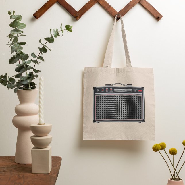 Tote Bag Amplificateur de guitare électrique (Créateur téléchargé)