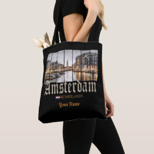 Tote Bag Amsterdam Pays-Bas Holland souvenir vintage