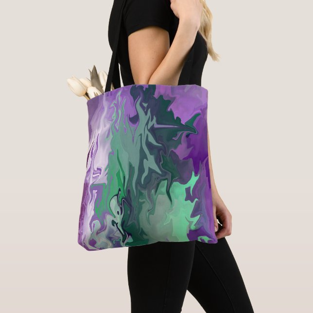 Tote Bag Amusant Alien..... (De près)