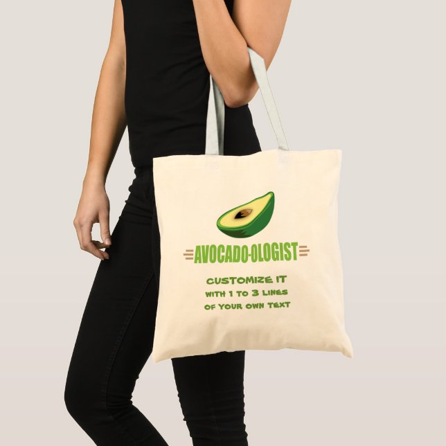 Tote Bag Amusant Avocat (Devant (produit))