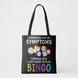 Tote Bag Amusant Bingo Bingo Bingo Gamer