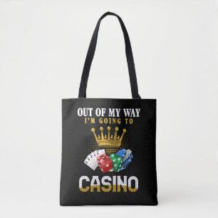 Tote Bag Amusant Casino Poker Jackpot Lover