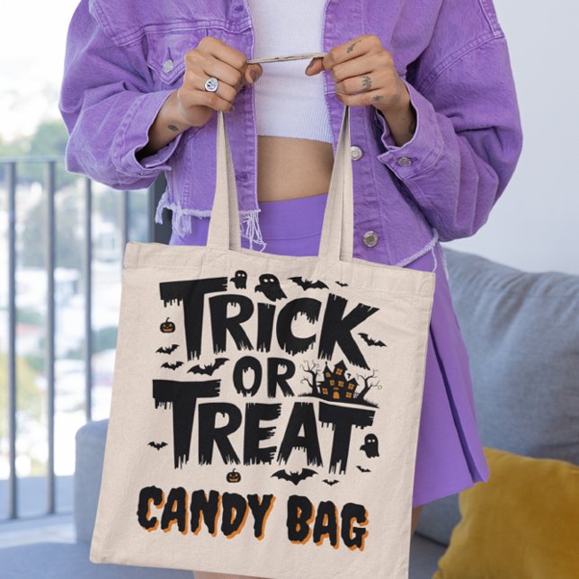 Tote Bag Amusant Halloween avec des signes avant-coureurs ! (Créateur téléchargé)