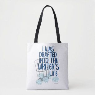 Tote Bag Amusant premier brouillon auteur livre design Slog