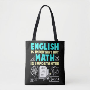 Tote Bag Amusante école de Geek des mathématiques