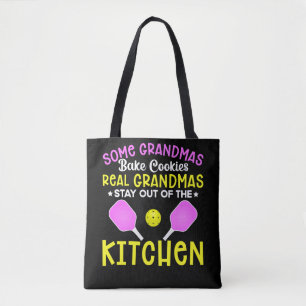 Tote Bag Amusante Grand-mère du sport grand-mère du baske