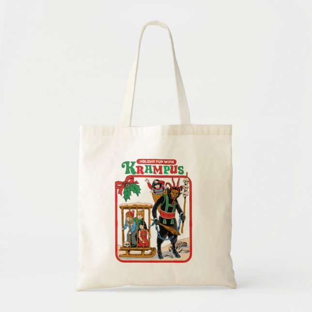 Tote Bag Amusement Avec Krampus (Devant)