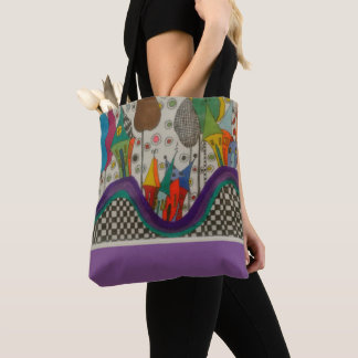 Tote Bag Amusement coloré fourre-tout