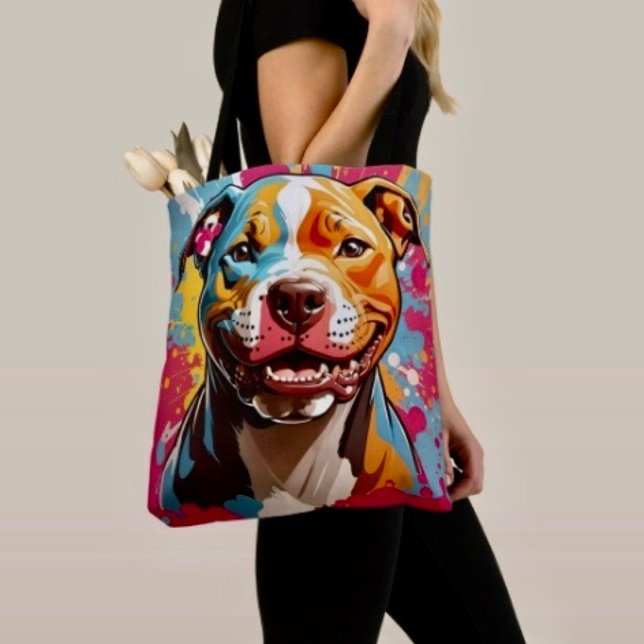 Tote Bag Amusement d'anniversaire Staffordshire (Tote Bag — 100% polyester, black laminated lining 100% cotton web hand. Made in the USA.
)
