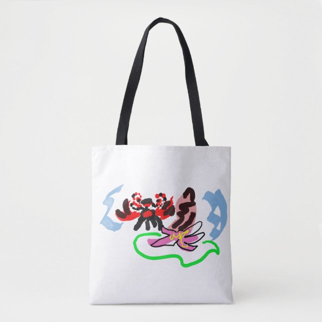 Tote Bag Amusement estivale glucides jeu (Devant)