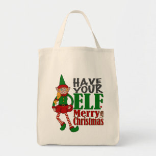 Tote Bag Amusez-vous un joyeux petit Noël