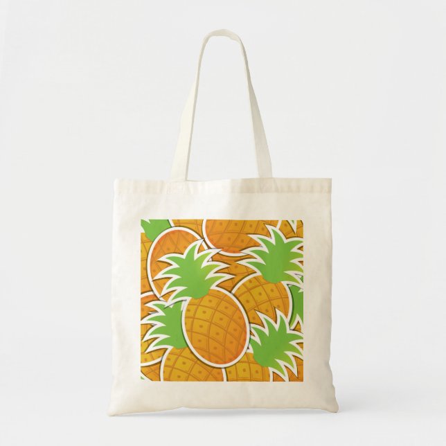 Tote Bag Ananas funky (Devant)