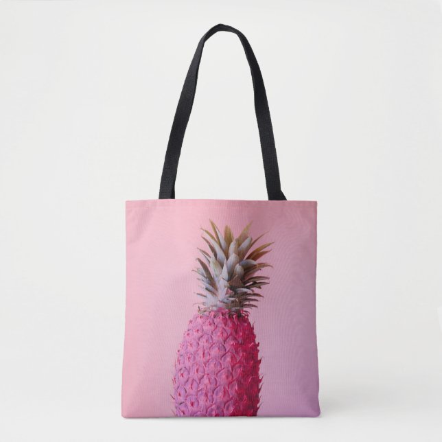 TOTE BAG ANANAS ROSE (Devant)