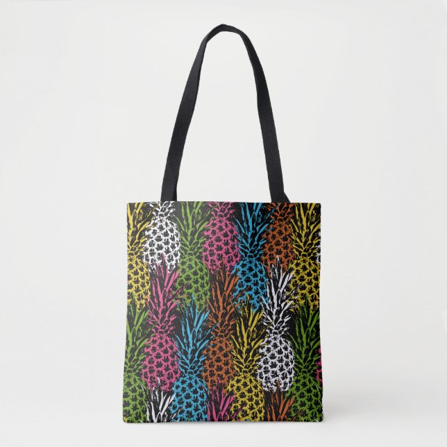 Tote Bag Ananas Sauvage et Sucré (Devant)