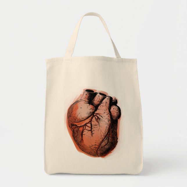 Tote Bag Anatomically Correct Heart (Devant)
