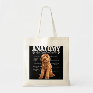 Tote Bag Anatomie D'Un Olivodle Drôle Drôle Mignonne Doodle