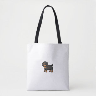 Tote Bag Anatomy of A Dachshund Dog Funny Wirehaired Dachsh
