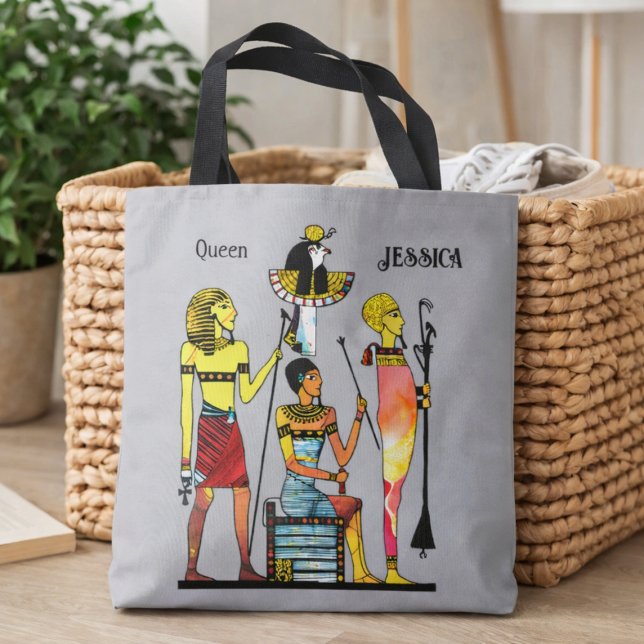 Tote Bag Ancien Égypte Pharaons Lavish Ormamentation (Créateur téléchargé)