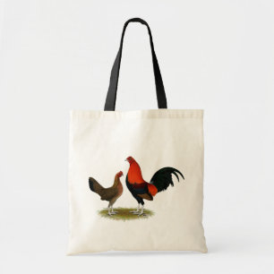 Tote Bag Ancien jeu anglais Bantams : BB Red Pair