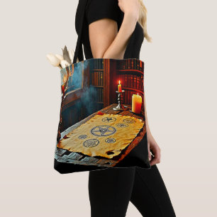 Tote Bag Anciens épisodes sur un défilement mystique
