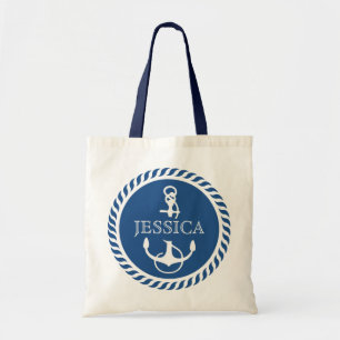 Tote Bag Ancre Bleue Bleue Bleu Bleu Bleu Bleu Bleu Bleu Bl