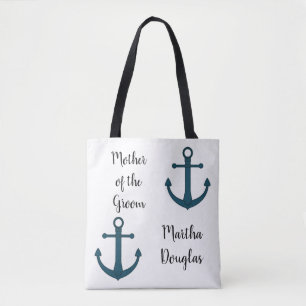 Tote Bag Ancre personnalisée & Starfish Mère de la chambre