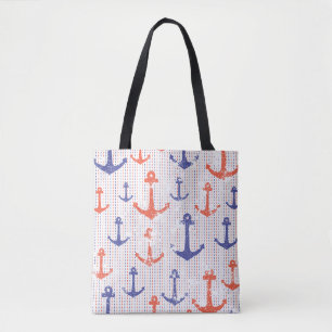 Tote Bag Ancrées Americana Côtière