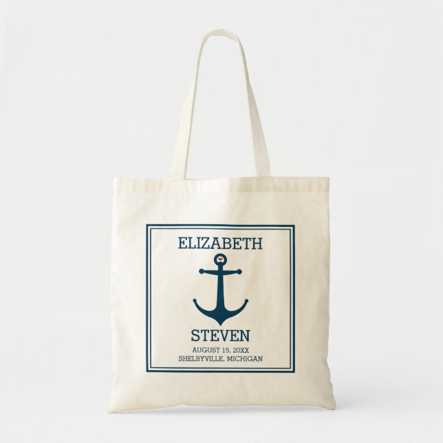Tote Bag Ancres absentes (Devant)