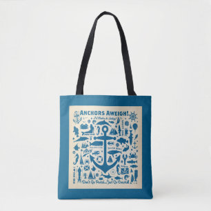 Tote Bag Ancres Aweigh !