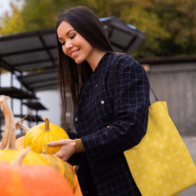Tote Bag Ancres jaunes (Créateur téléchargé)