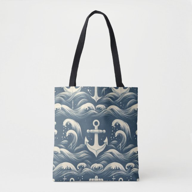 Tote Bag Ancres jetées profondes (Devant)