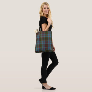 Tote Bag Anderson Clan Tartan Plaid Motif écossais