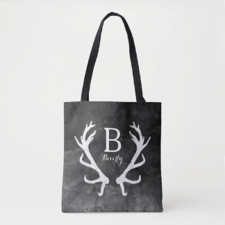 Tote Bag Andouillers rustiques de cerfs communs de