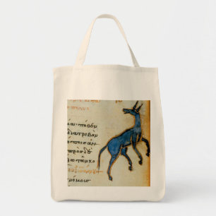 Tote Bag Âne bleu
