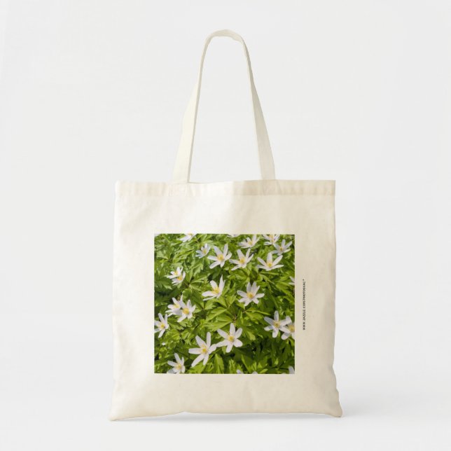 Tote Bag Anémone des bois (Devant)