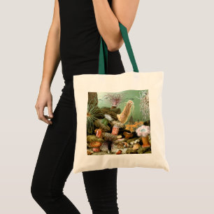Tote Bag Anémones de mer vintage, Vie marine Animaux de l'o