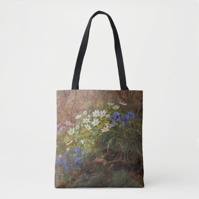 Tote Bag Anémones par Anthonore Christensen (Devant)
