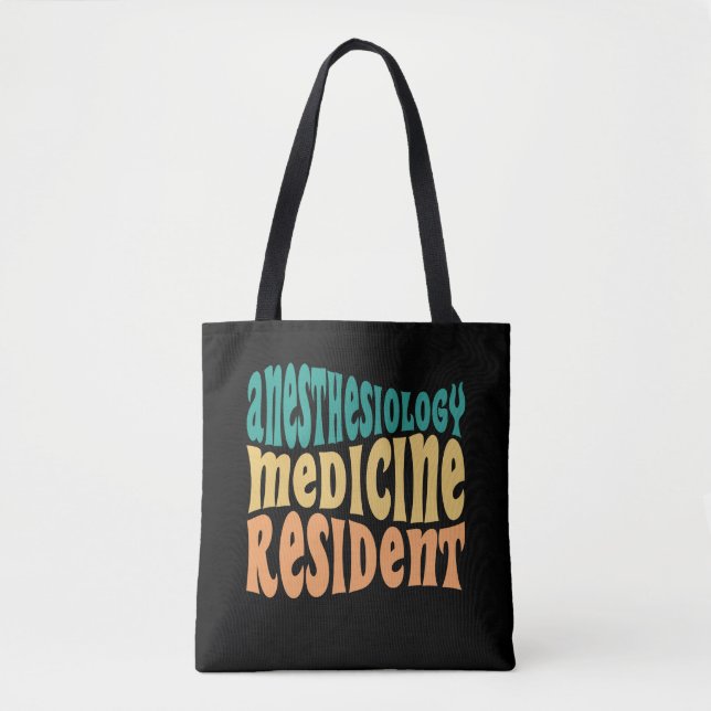 Tote Bag Anesthésiologie Médecine Résident Match Jour Cadea (Devant)