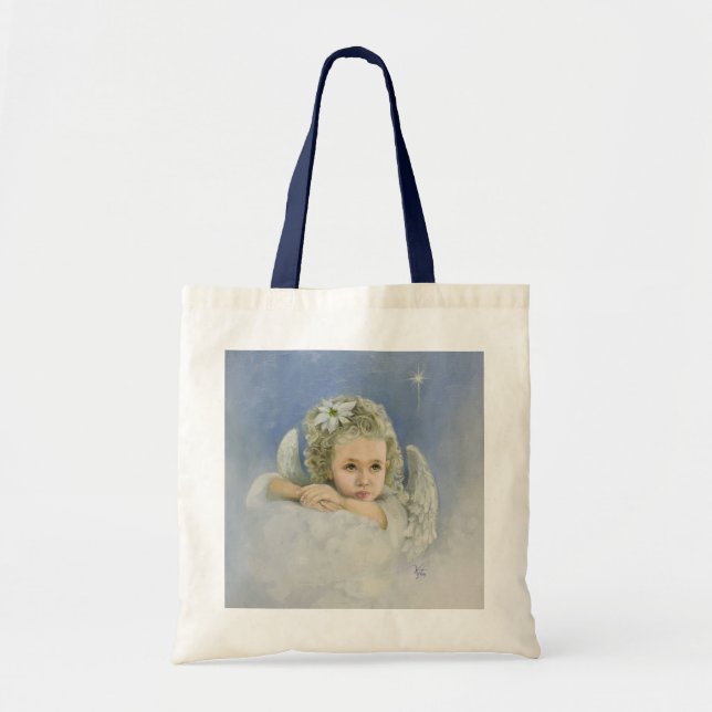 Tote Bag Ange de Noël (Devant)